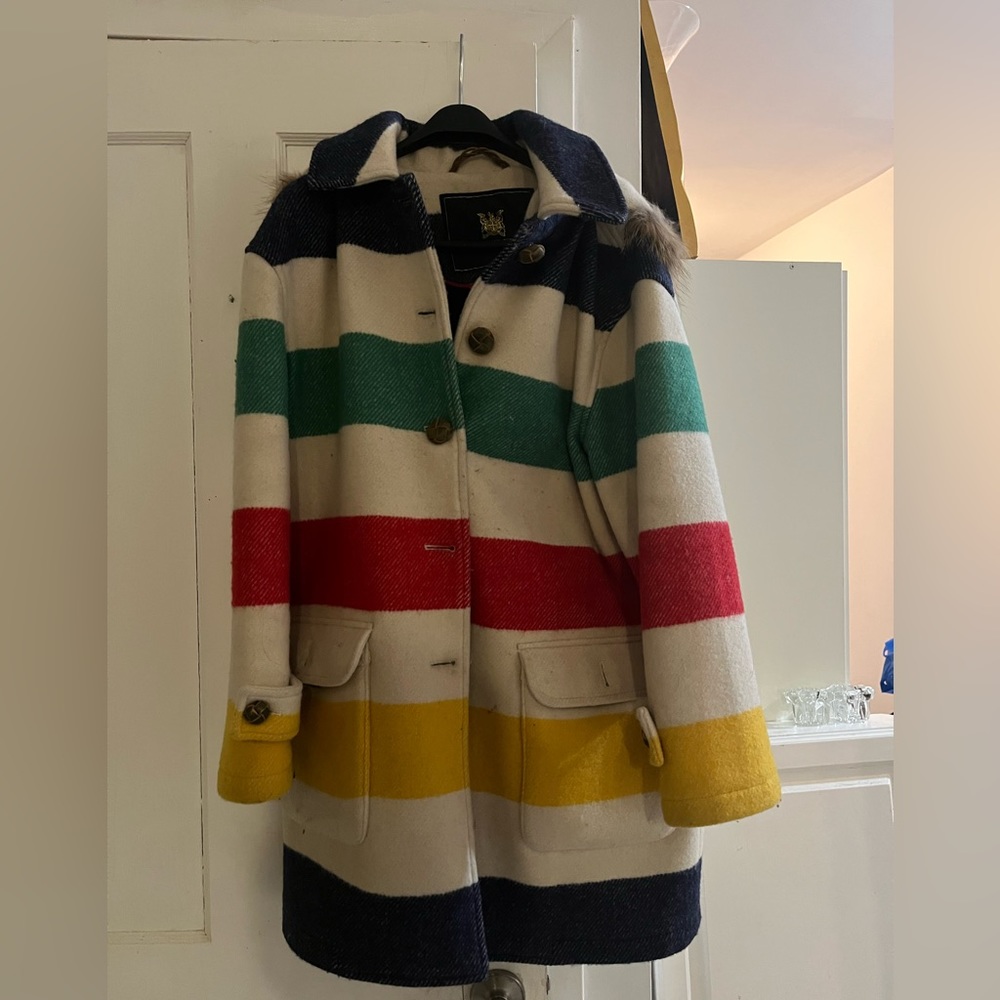 Hudson’s bay blanket coat